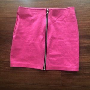 Divided Skirts - 🌲🎁Barbie pink mini skirt with zipper Divided Skirts - 🌲🎁Barbie pink mini skirt with zipper